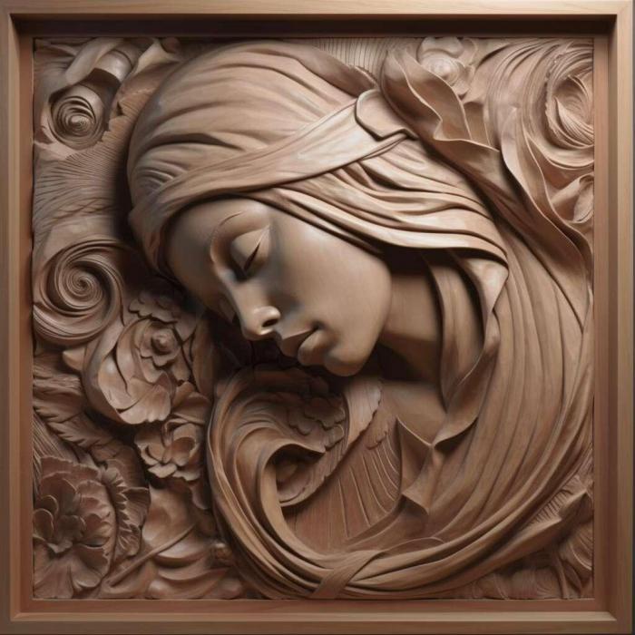 نموذج ثلاثي الأبعاد لآلة CNC 3D Art 